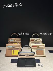 Kelly 25 Single Strap Pocket in Swift