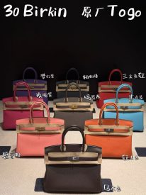 Birkin 30 Togo Calfskin Bag